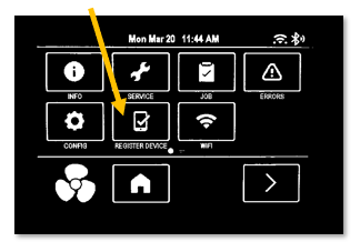 CommandHub-RegisterDeivce