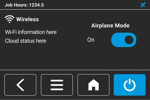 CH -Airplane Mode On - English