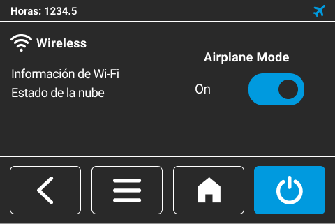 CH - Airplane Mode On  Spanish