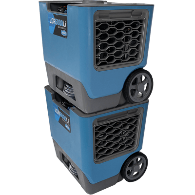 LGR 5000Li Dehumidifier Two Stacked
