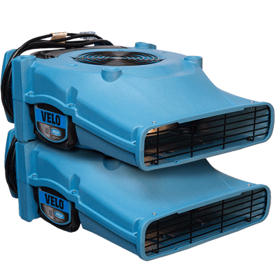 Velo Low Profile Airmover Two Stacked