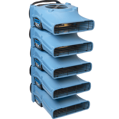 Velo Pro Low Profile Airmover Five Stacked