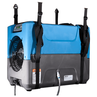 PHD 200 Dehumidifier Suspension Kit in use