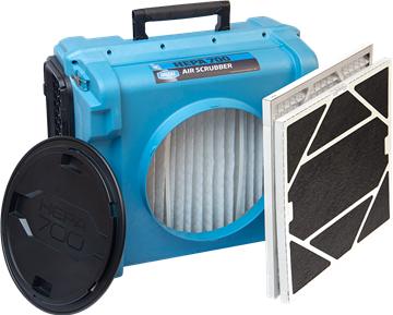 Hepa air hot sale scrubbers