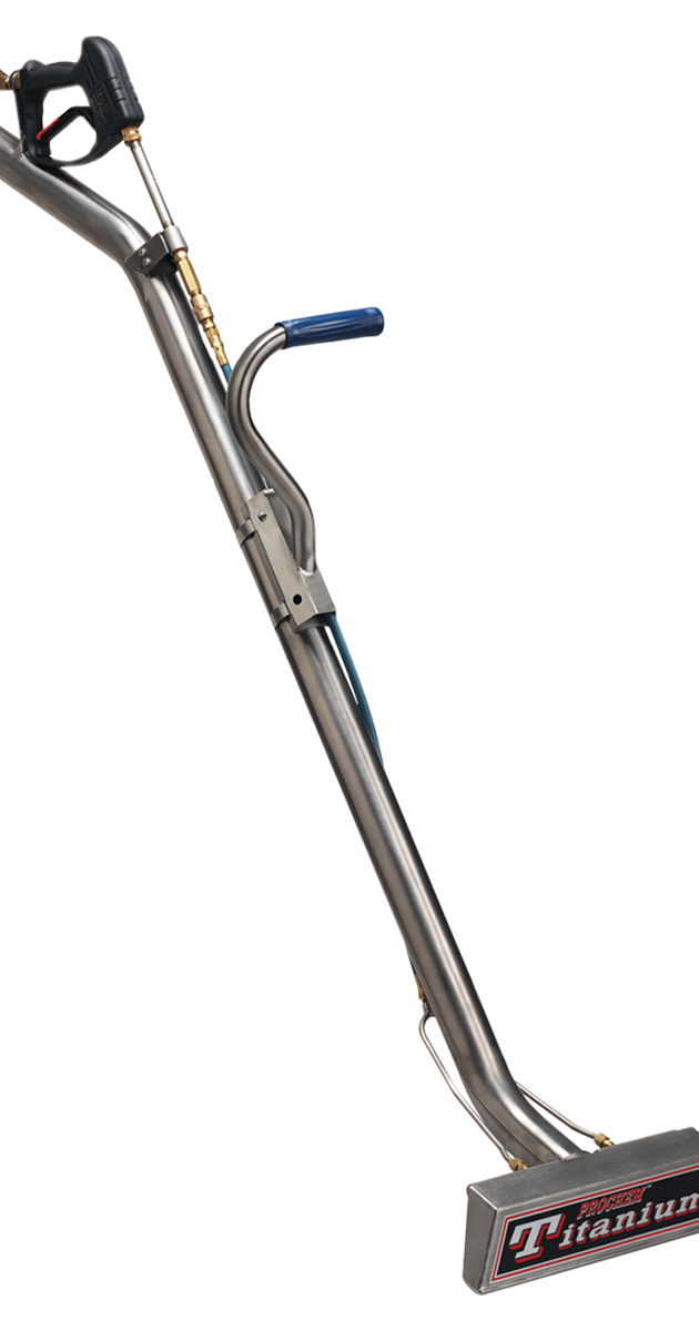 Titanium wand clearance